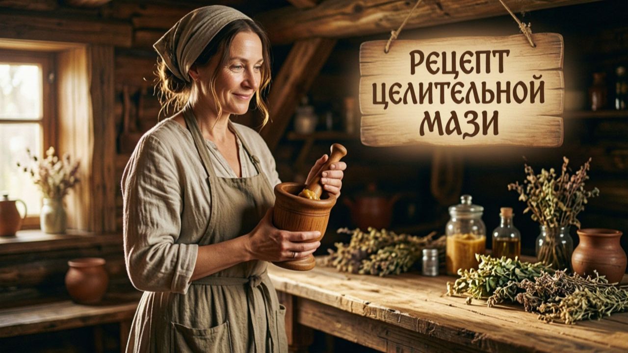 ЦЕЛЕБНАЯ МАЗЬ И ЕЩЕ МНОГО ИНТЕРЕСНЫХ РЕЦЕПТОВ