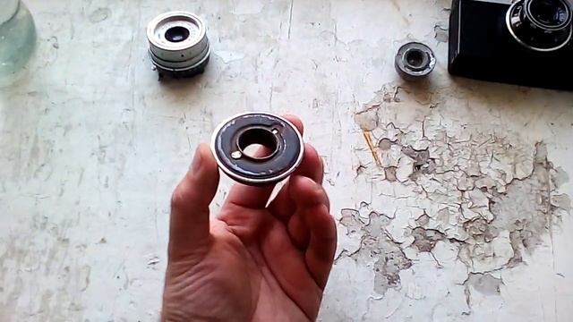 Распаковка. Ископаемый объектив + устройство объектива Смены 8М