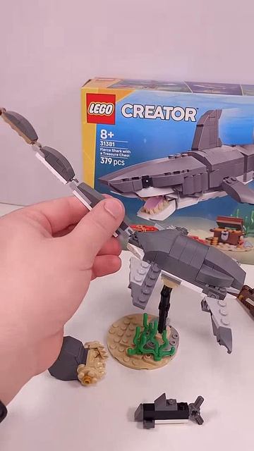 LEGO Creator Hydrotherosaurus Alexandrae & Moreno Formation MOC (31381) [217 деталей]