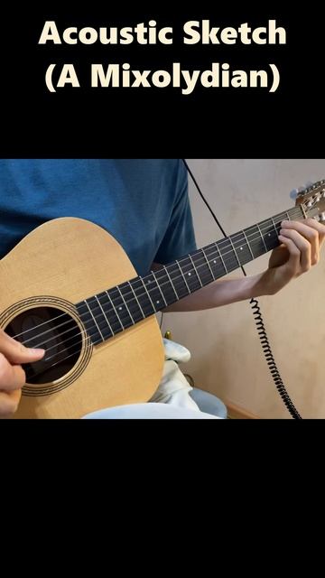 Акустический набросок 01 (A Mixolydian)