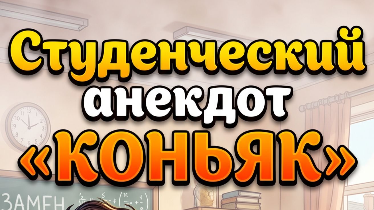 Студенческий анекдот «Коньяк» #анекдот #анекдоты #студент  #студенты #студенческий #коньяк #юмор