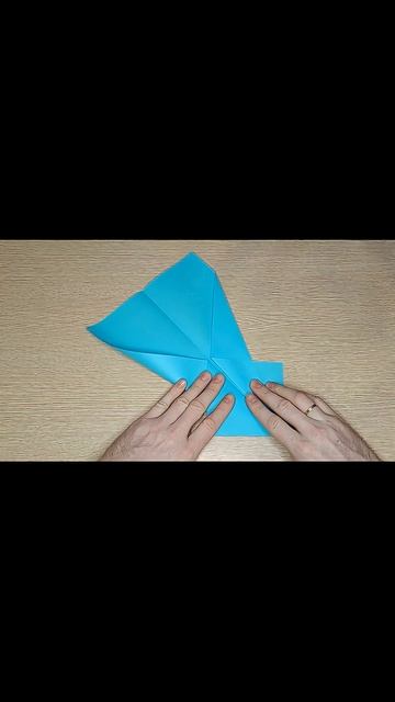 Самый простой способ сделать летающий самолетик #origami #diy #tutorial