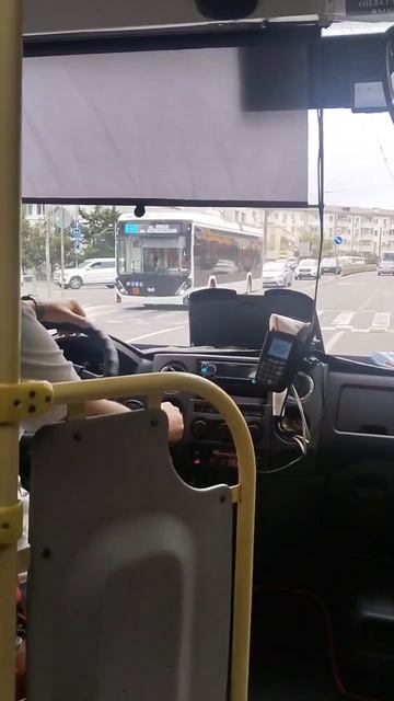 БКМ 32100D Ольгерд с бортовым номером 13 на маршруте 14!