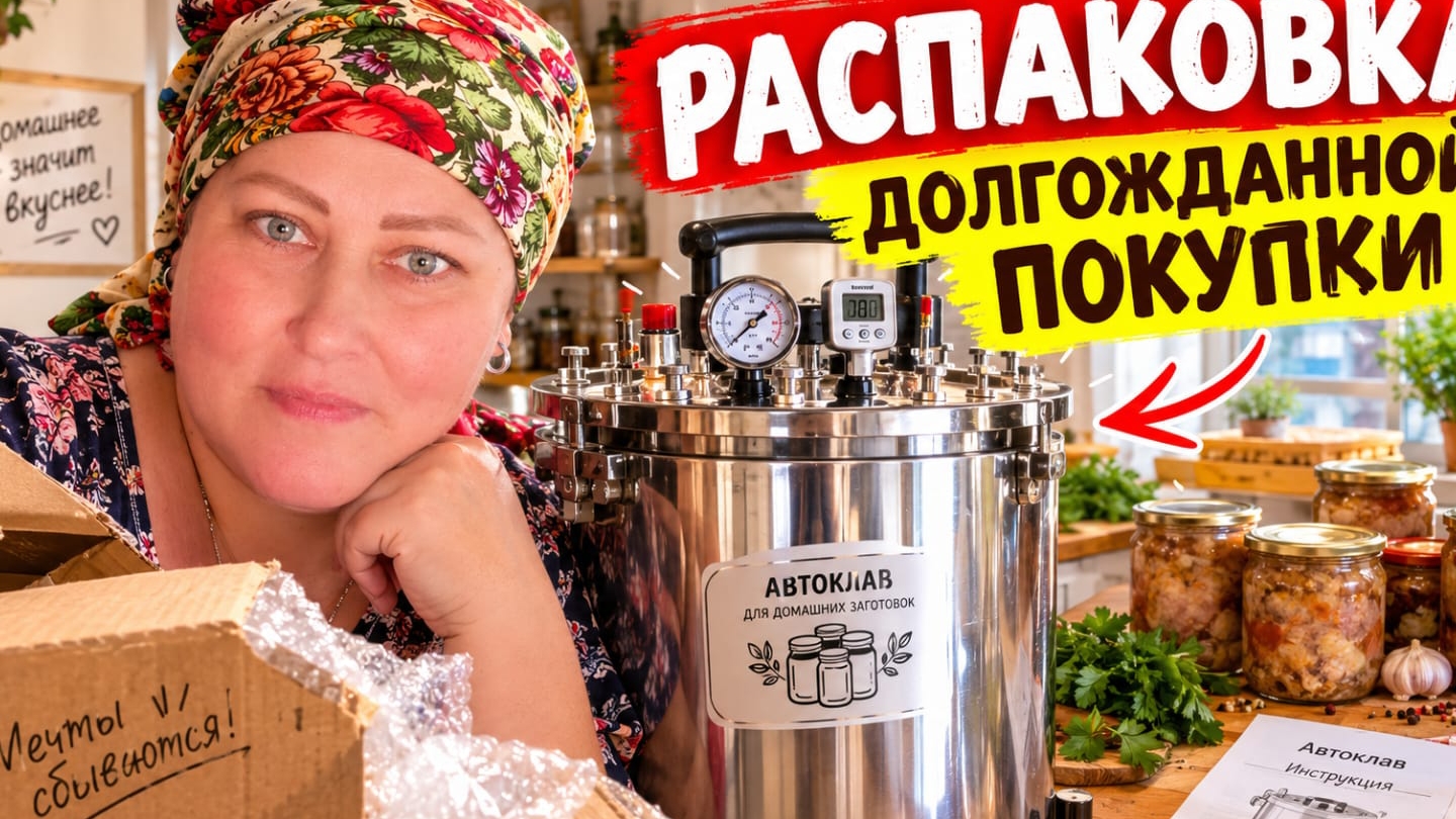 Распаковка долгожданной покупки.