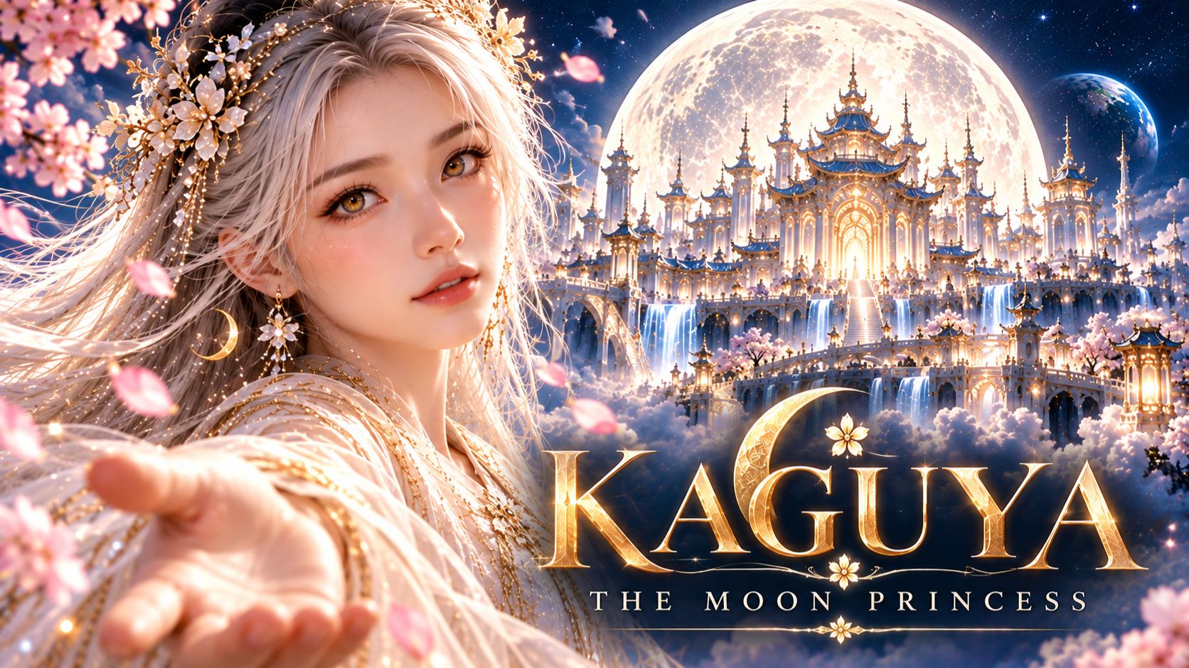 KAGUYA — The Moon Princess | かぐや姫 | An Epic Cinematic Fantasy Journey (4K)