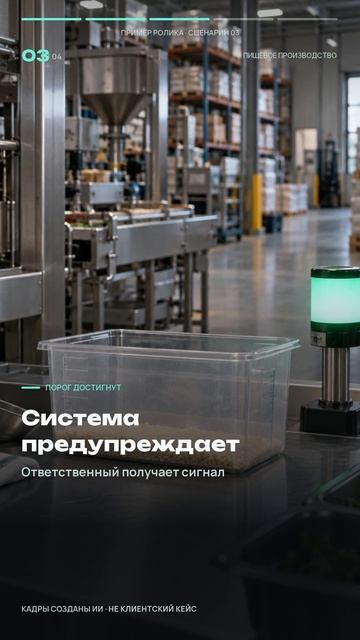 Остатки предупреждают заранее