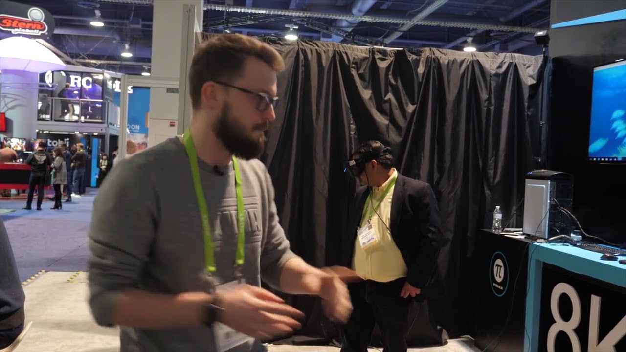 VR с разрешением 8K, что я увидел