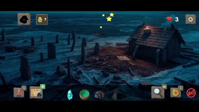 Земли Викингов в игре «Поиск предметов: Затерянный остров 2»