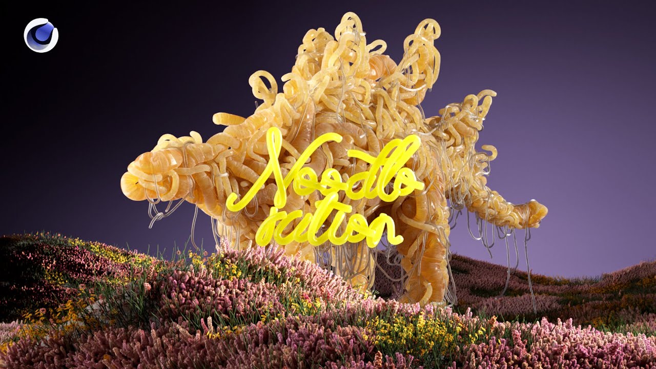 Cinema 4d Tutorial — Noodloration (part 1)