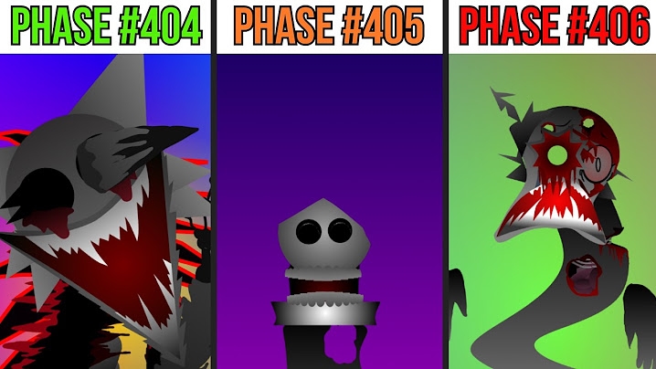 Phase 404 VS Phase 405 VS Phase 406 In Incredibox Sprunki
