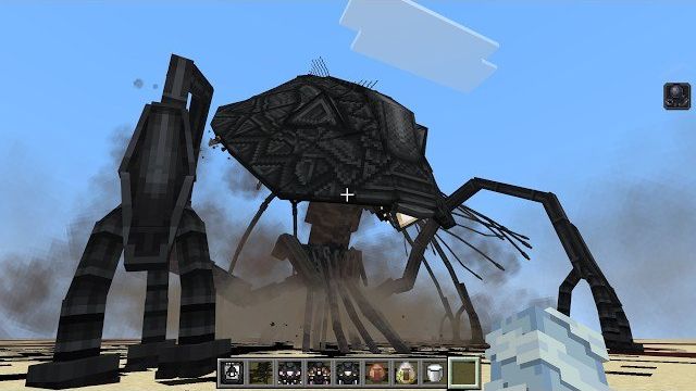 Мод для дополнения Война миров в Minecraft PE