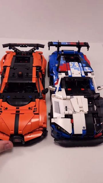 LEGO Technic BMW M4 GT3 EVO (42226) Vs Bugatti Chiron Pur Sport (42222)