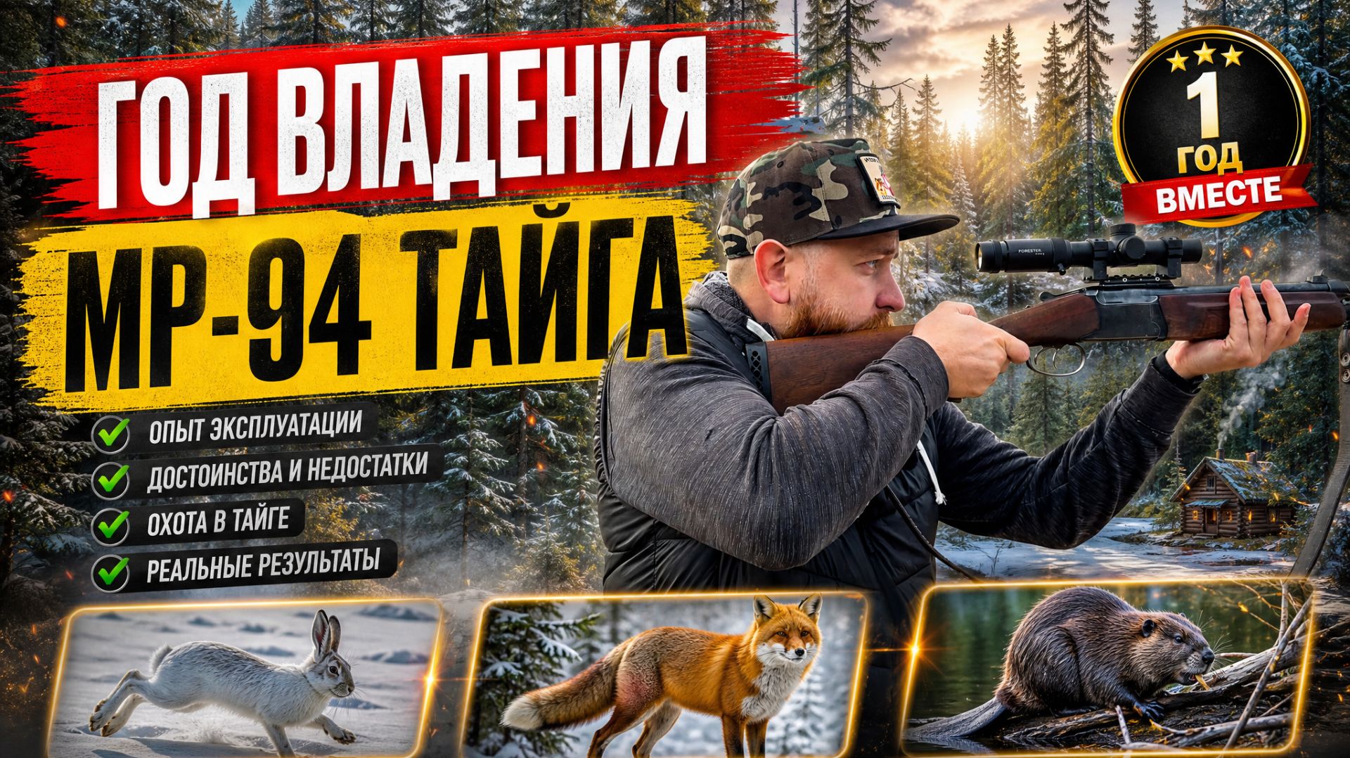 ГОД ВЛАДЕНИЯ МР-94 ТАЙГА.12/76-223 REM