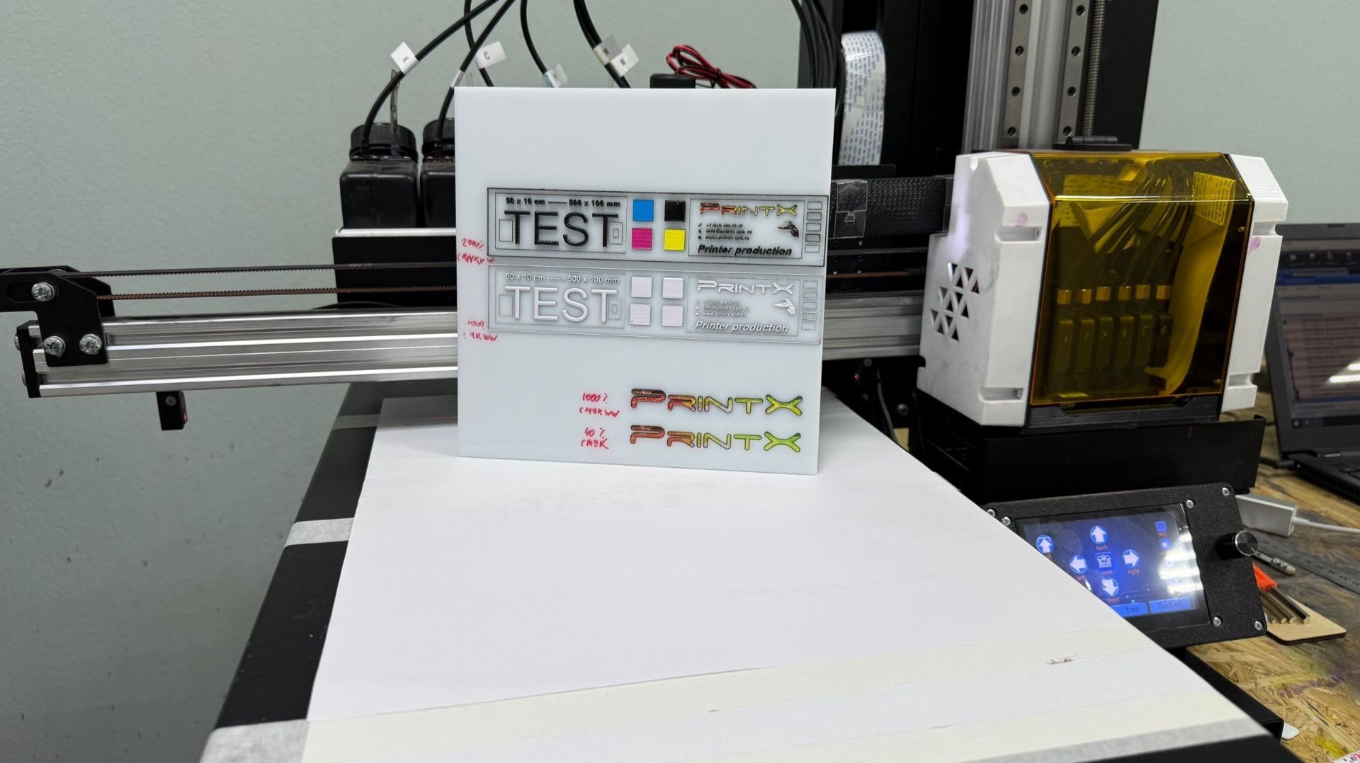 Простой способ напечатать объемные картинки на УФ принтере PrintX, шрифт Брайля или 3D эффект