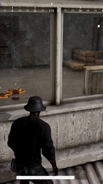 PUBG скид ногой