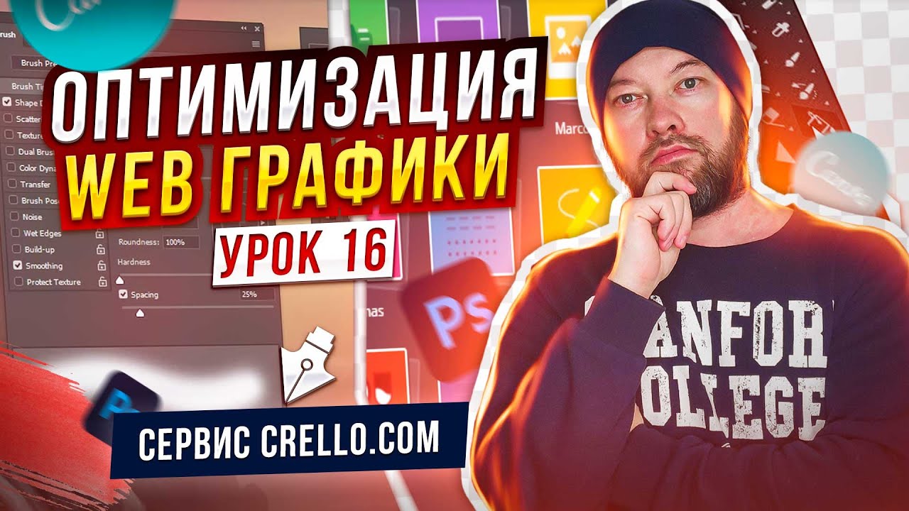 16. Сервис Crello.com. Обзор сервиса. Как работать и что можно в нем делать.