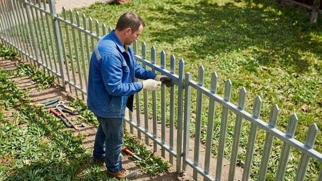 Изготовление деревянного забора своими руками