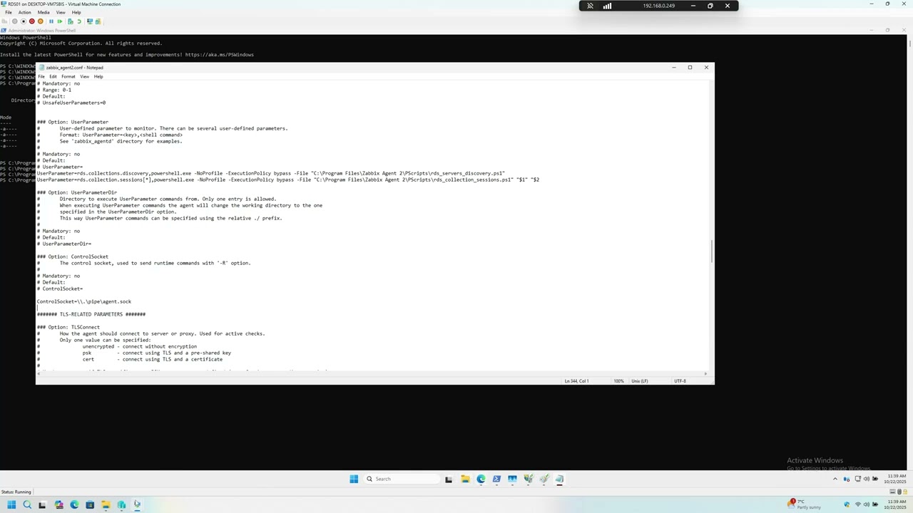 Мониторинг RDS коллекций в Zabbix 7.4 через LLD