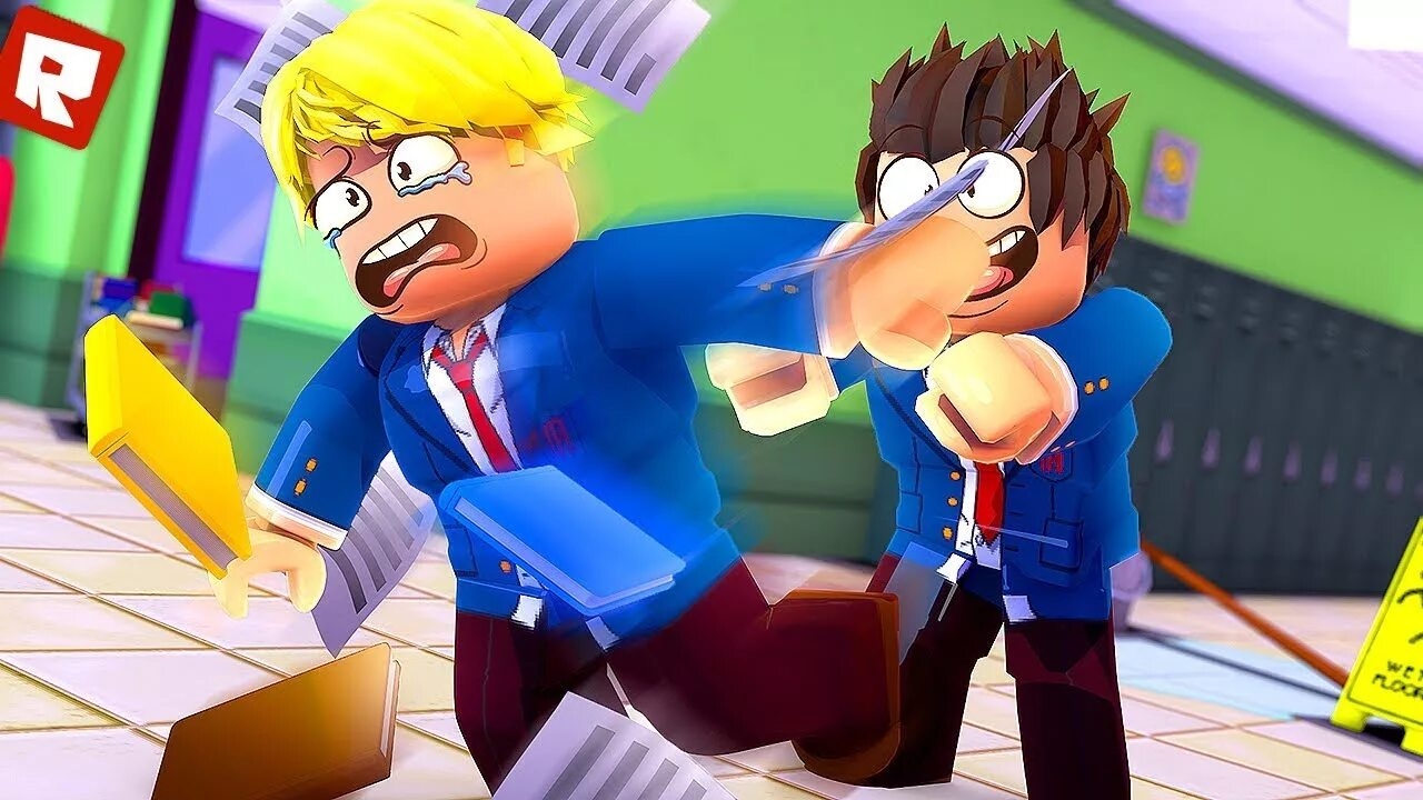 играю в игру плохие ученики