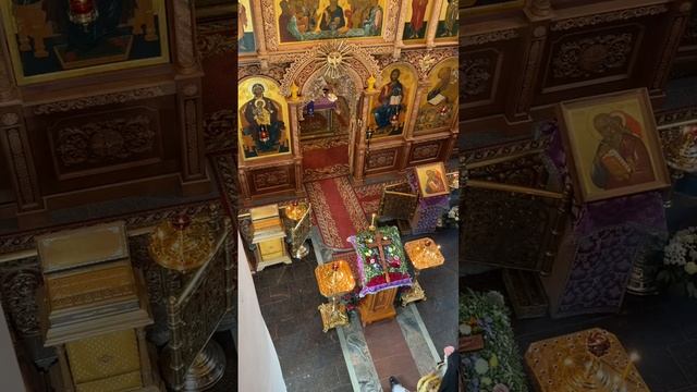 Славление и слово игумена Всеволода на праздник Воздвижения Креста 27 сентября