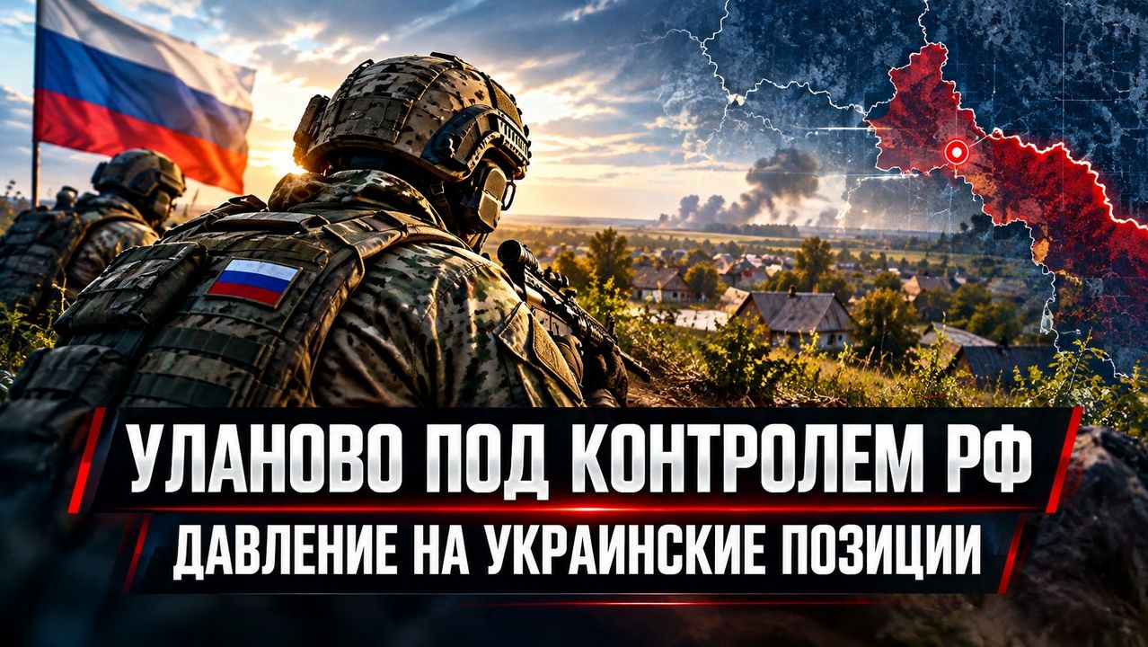 ВС РФ ОСВОБОДИЛИ УЛАНОВО В СУМСКОЙ ОБЛАСТИ РЯДОМ С РОССИЙСКОЙ ГРАНИЦЕЙ