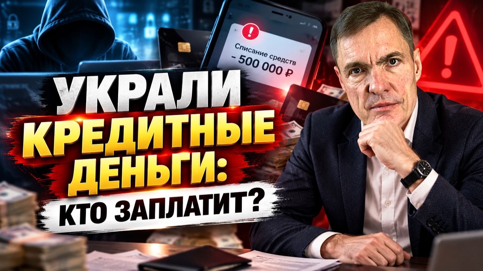 Что делать, при краже кредитных денег/Роскадастр сольет инфу по налогам/Крипту ограничат в 300 000 ₽