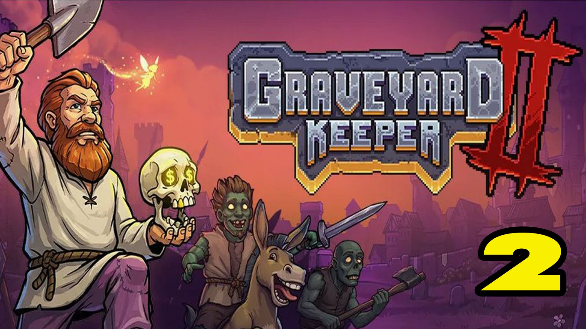 Graveyard Keeper 2 #2 ЧУМНОЙ ДОКТОР 👍