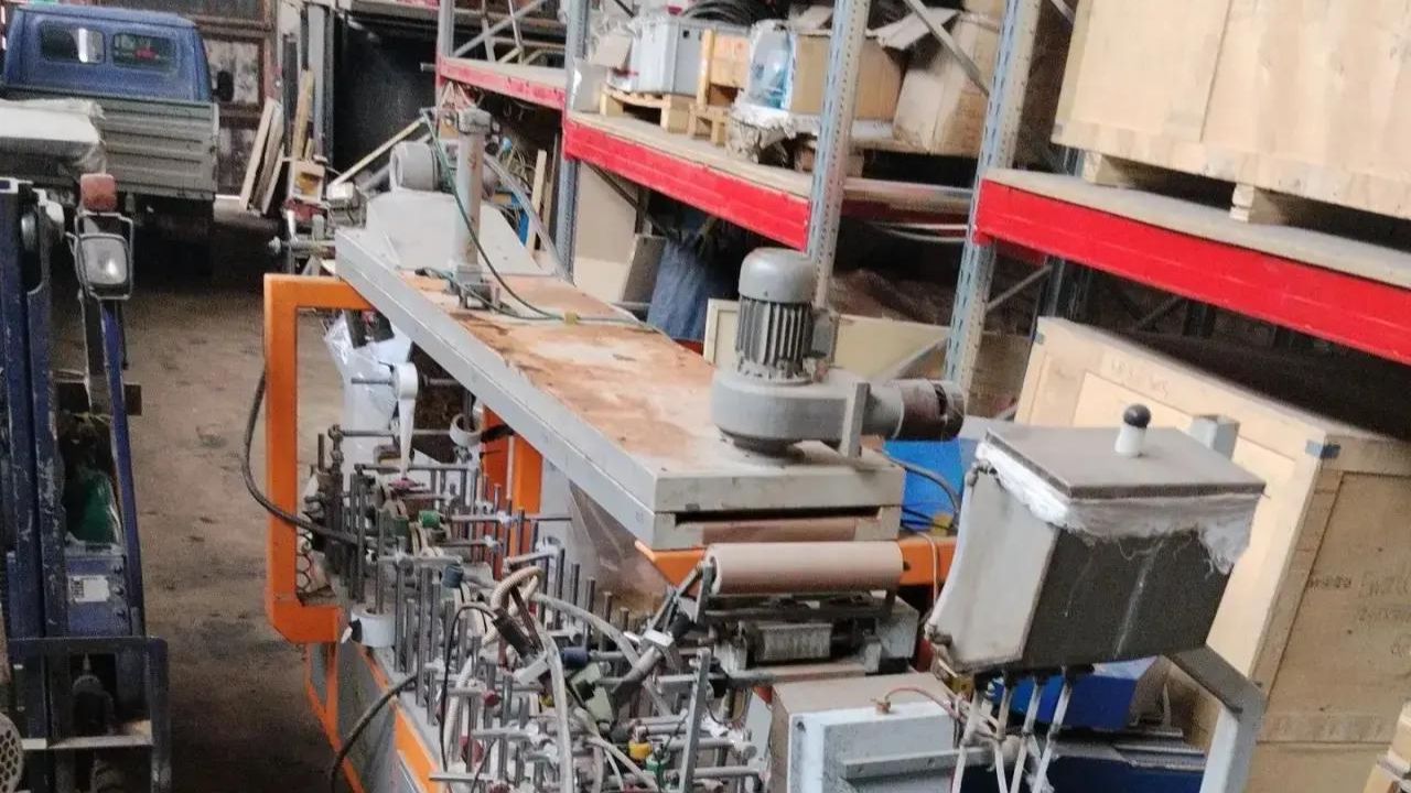 Станок для ламинации ПВХ-профилей Okan Makine OM 280 PUR (б/у)