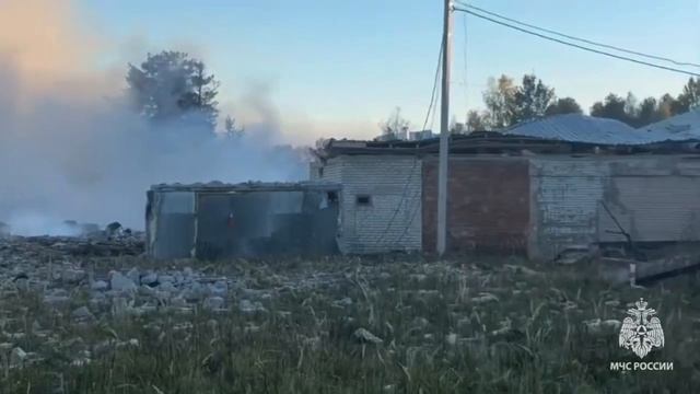 Пять человек погибли и один пострадал при пожаре на заводе по производству петард под Ярославлем