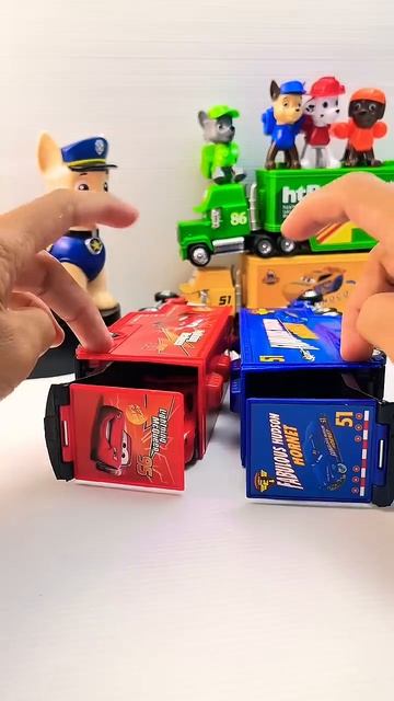 Распаковка Disney Pixar Cars против машинок Маккуина — ASMR без слов