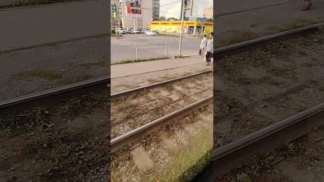 Поездка на трамвае в Ульяновске часть 3