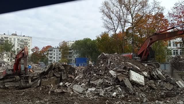 Снос двух хрущёвок на улице Металлургов (27.09.2026)