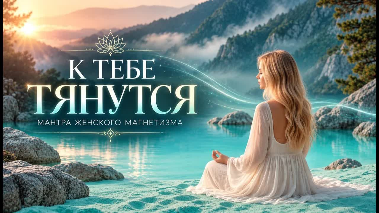 🔥Стань женщиной, к которой тянутся   Мантра притяжения и женской энергии   Feminine Magnet