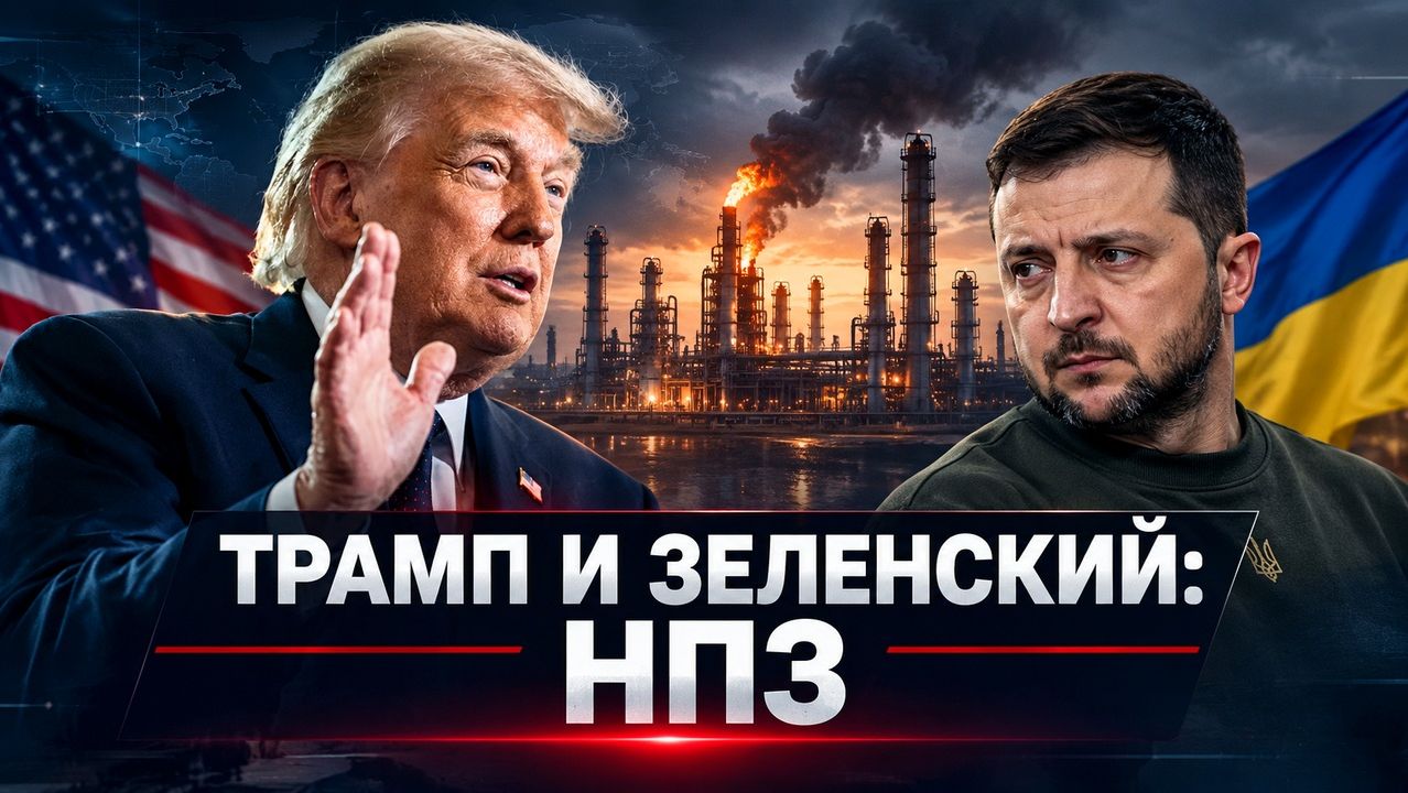 ТРАМП ПРИЗВАЛ ЗЕЛЕНСКОГО СНИЗИТЬ УДАРЫ ПО НПЗ