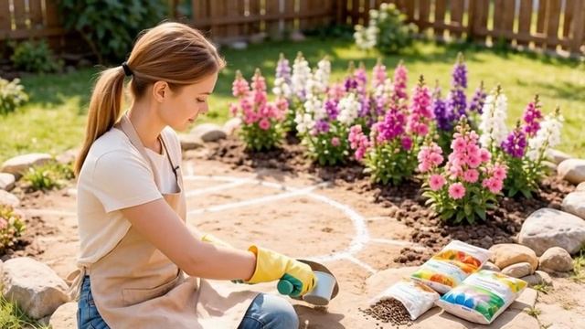 Секреты создания цветущей клумбы дома