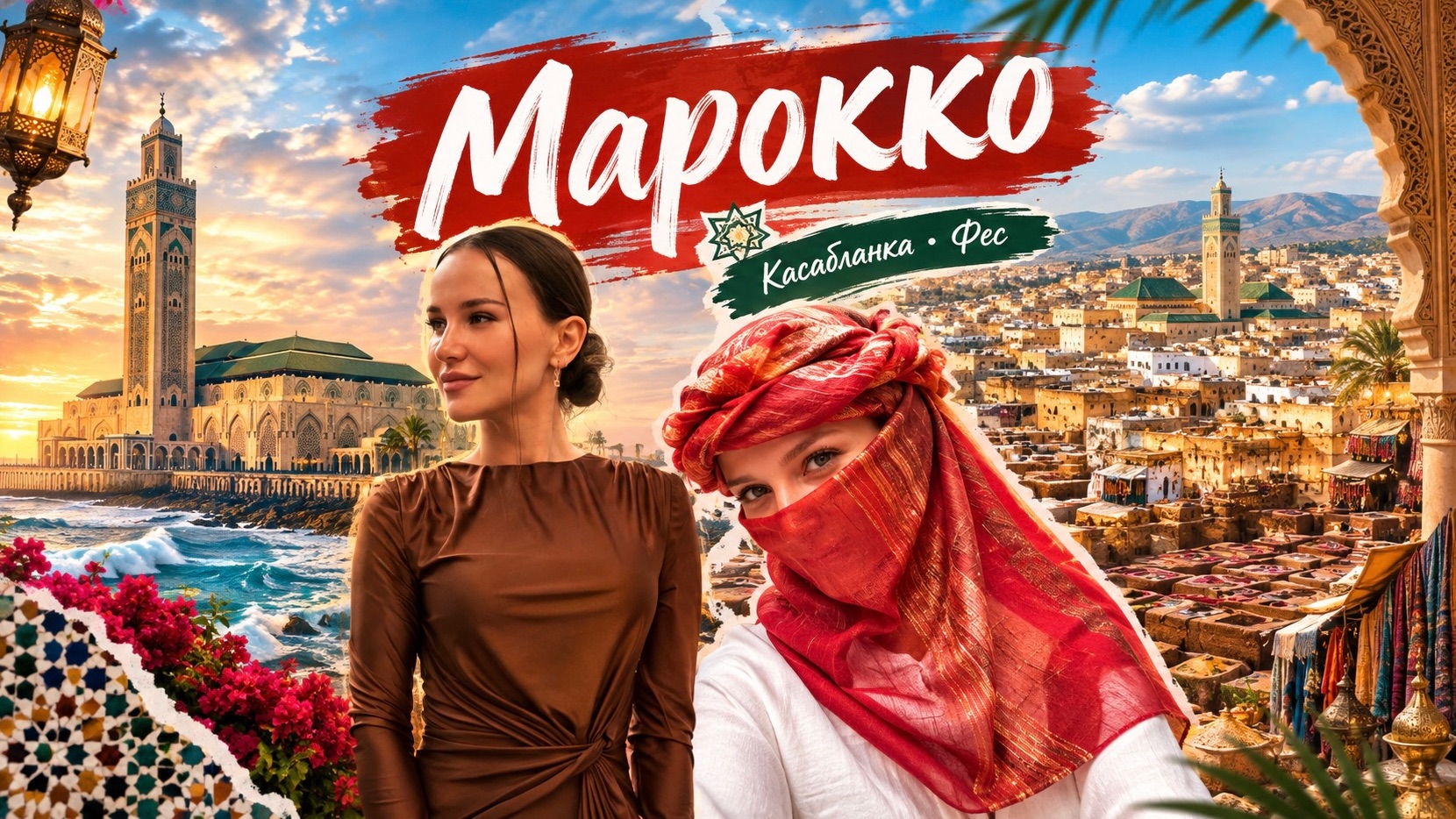 Марокко за 2 дня: Касабланка и Фес 🇲🇦