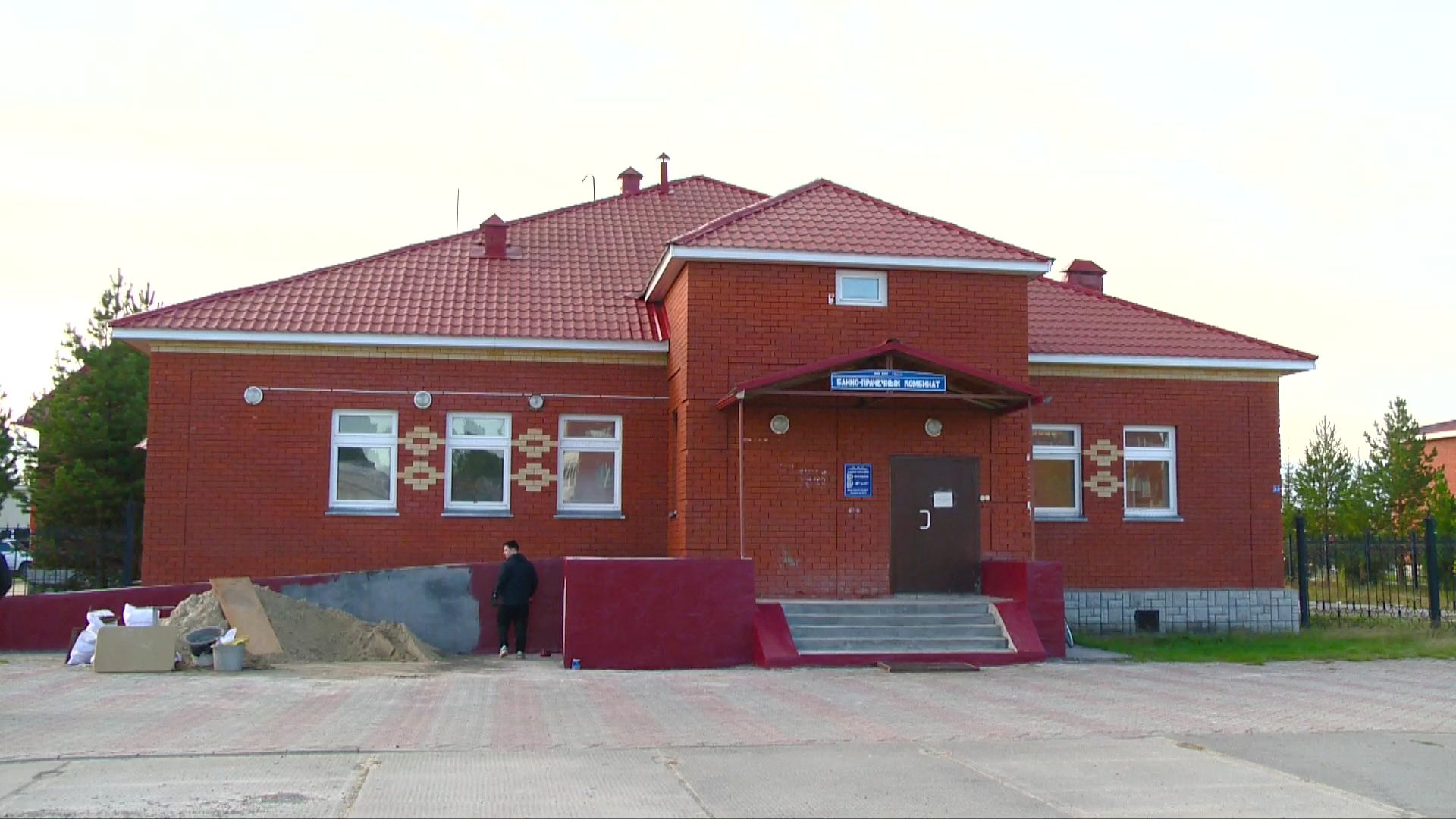 В Берёзово завершили ремонт бани