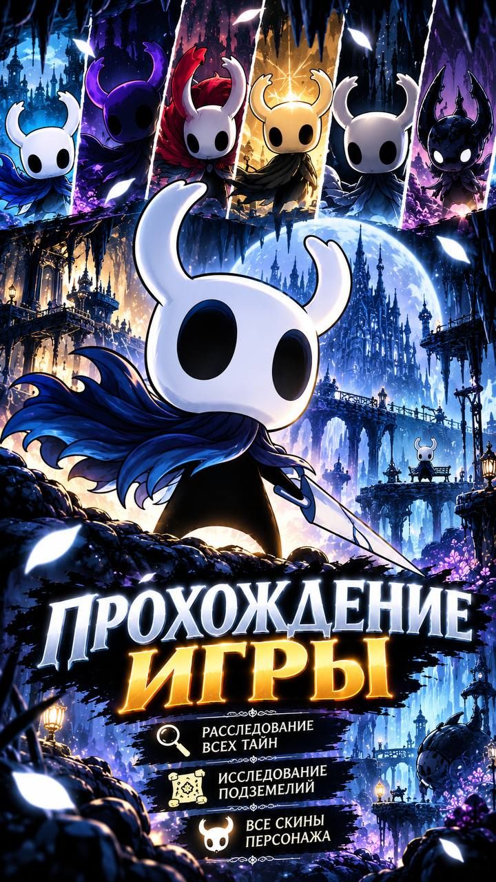 Прохождения Hollow Knight