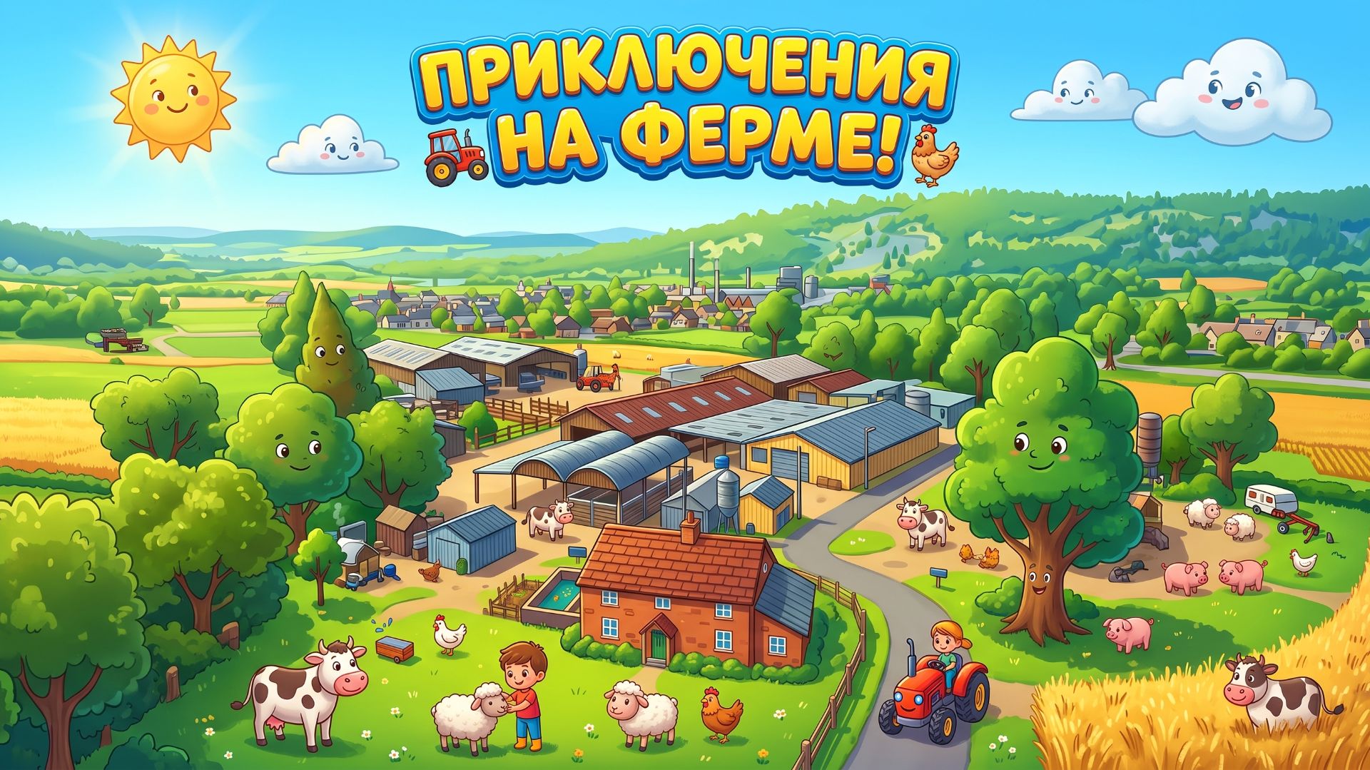 Новые приключения на ферме. Ячмень и мак. Timelapse FS25