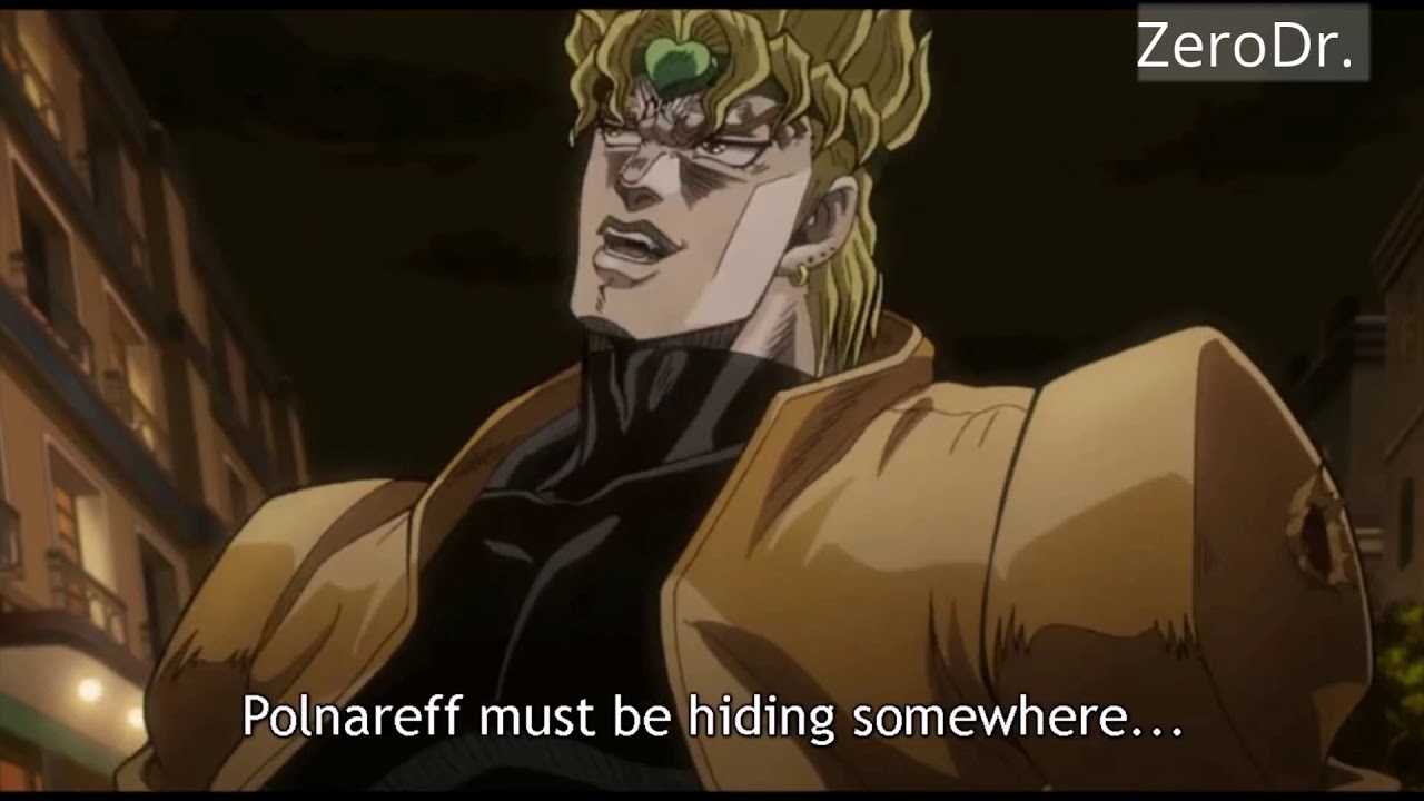 Дио против Джотары (Ремейк) |JOJO FAN DUB |