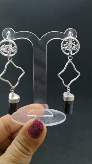 Серьги из Шерла. Ваш защита от . Стоимость 4500