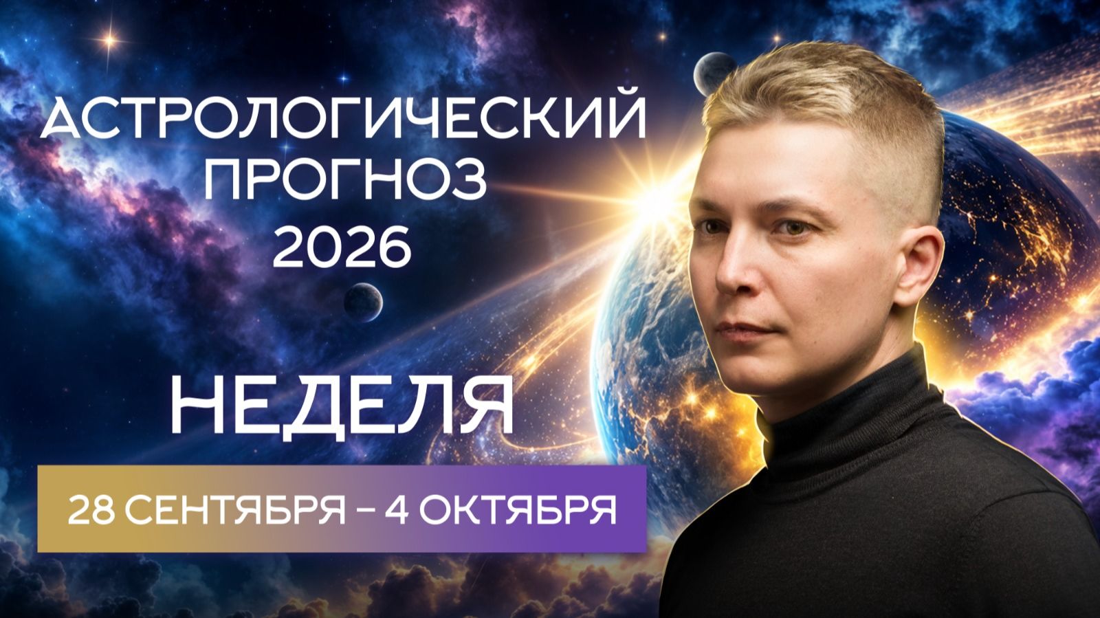 28 сентября - 4 октября 2026. Душевный гороскоп Павел Чудинов
