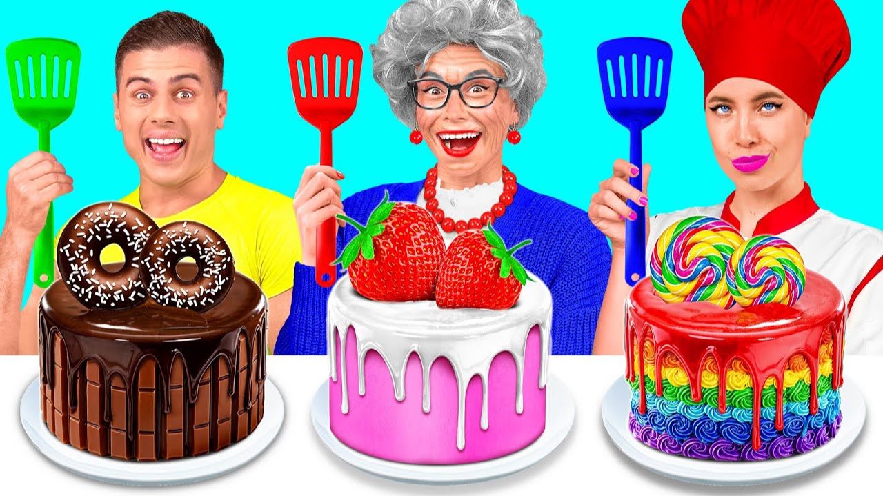 Кулинарный Челлендж# Я против Бабушки # Смешные Челленджи от Fun Teen