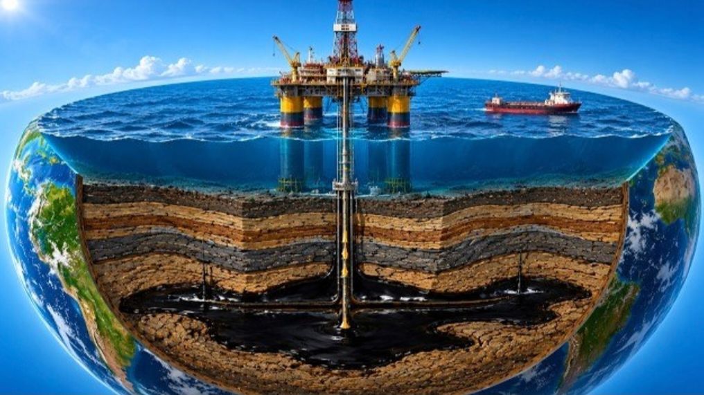 Как происходит сверх глубокое бурение скважин на глубине 10 км под водой