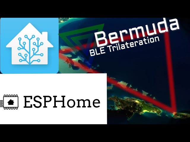 ESPHome Bluetooth (BLE) шлюз для отслеживания меток через Home Assistant в интеграции Bermuda