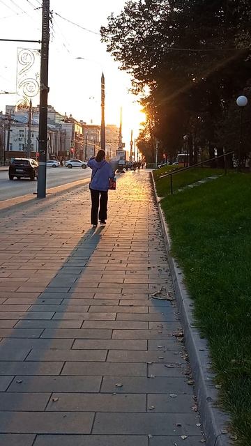 Закат.Осень