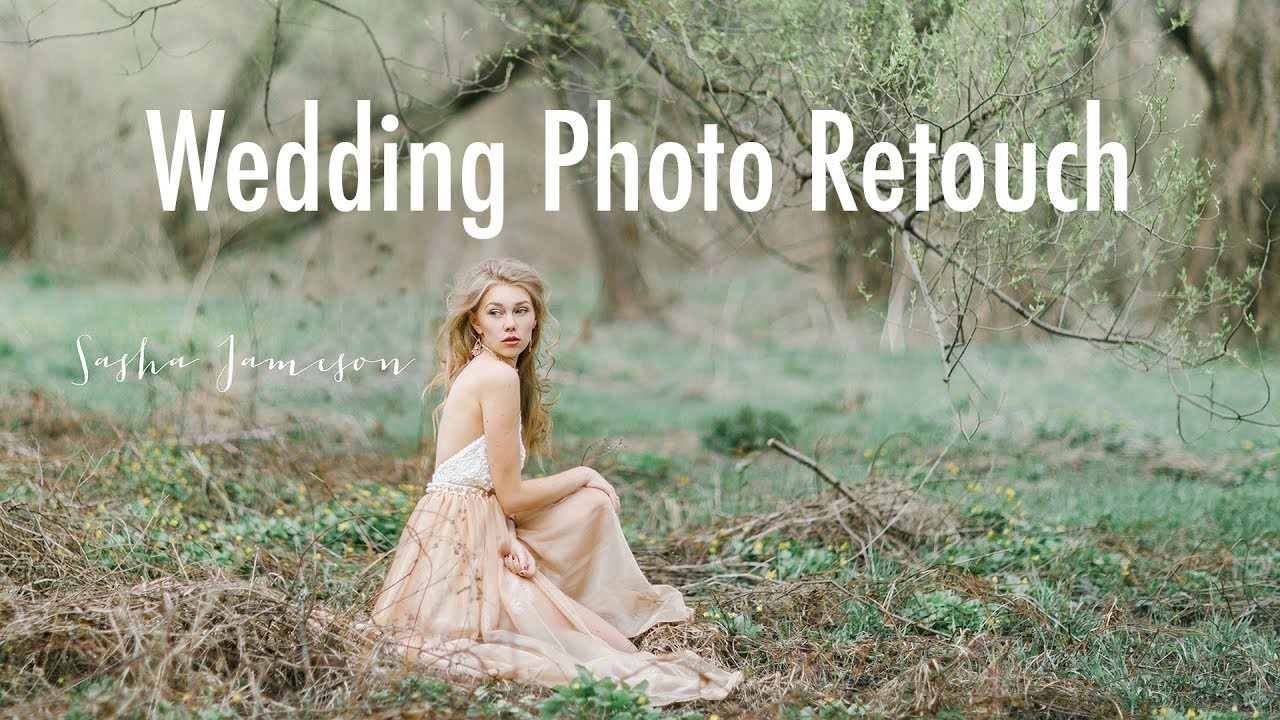 Обработка свадебного фото под пленку | Wedding Photo Retouch Film Effect