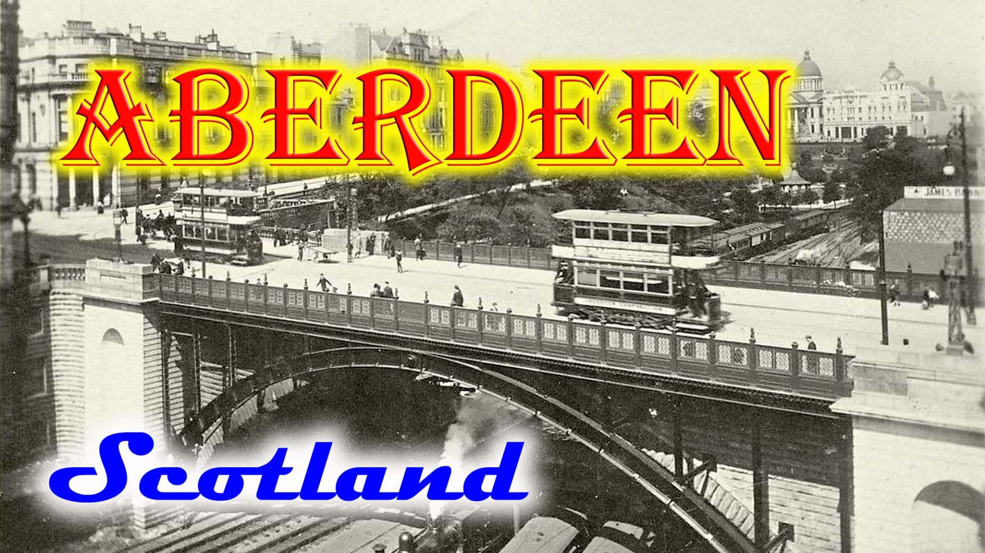 Старые фотографии Абердина, Шотландия - Old Photos Of Aberdeen, Scotland