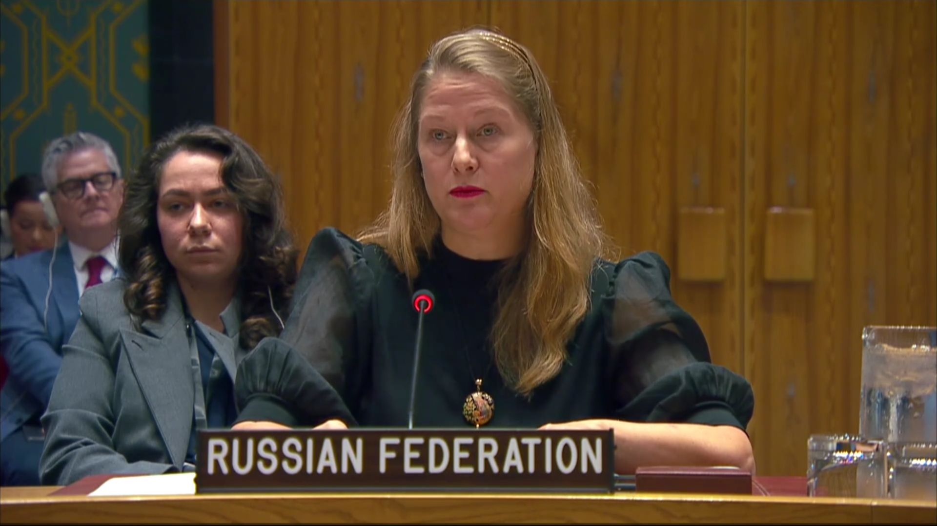 Maria Zabolotskaya At A UNSC Briefing By UN High Commissioner For Refugees, September 25, 2026