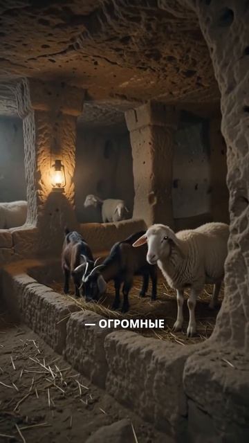 Город на 20 000 человек, спрятанный на восьми уровнях под землёй.